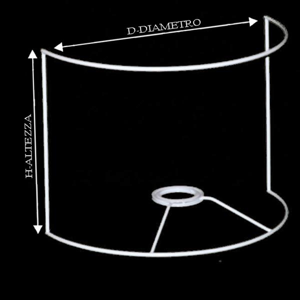 Telai per paralumi Telaio Scudo Dritto - immagine 3